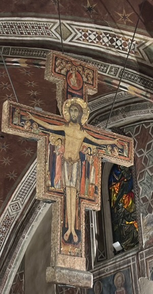 The San Damiano Crucifix — the crucifix that spoke to St. Francis of Assisi